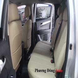 Phương đông Auto Bọc ghế da ô tô | Bọc ghế da CN loại 1 Singapore cho ISUZU D-MAX 2015